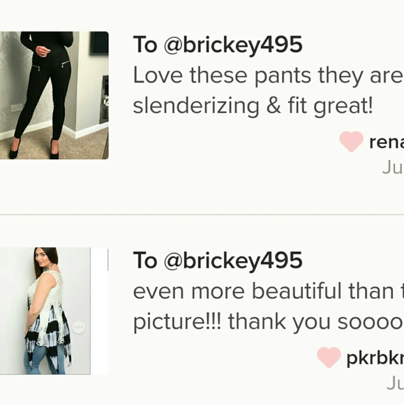 5star rated !!"Moto" zip skinny trousers - Picture 8 of 8